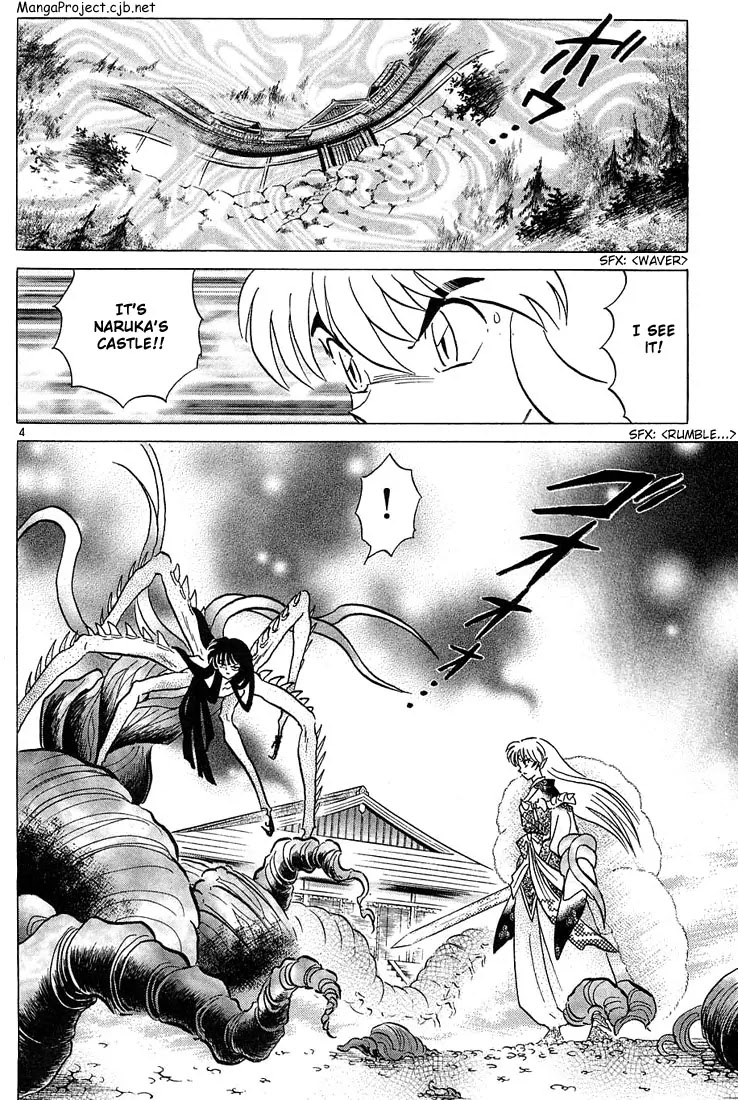 InuYasha Chapter 221 page 4 - Chapter 221: Cut the Barrier