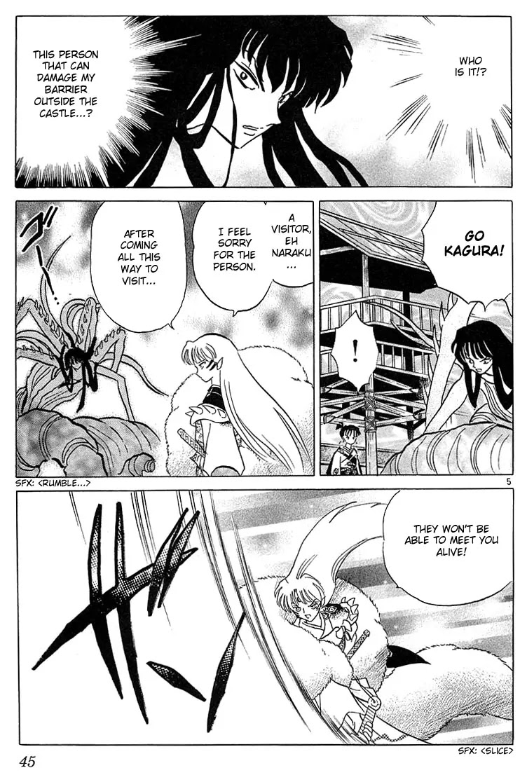 InuYasha Chapter 221 page 5 - Chapter 221: Cut the Barrier