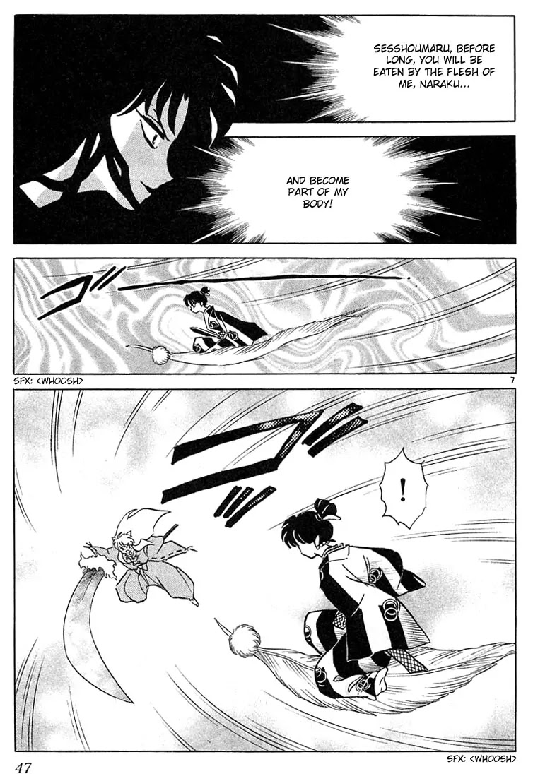 InuYasha Chapter 221 page 7 - Chapter 221: Cut the Barrier