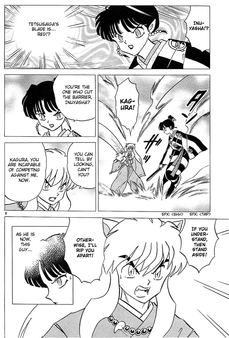 InuYasha Chapter 221 page 8 - Chapter 221: Cut the Barrier