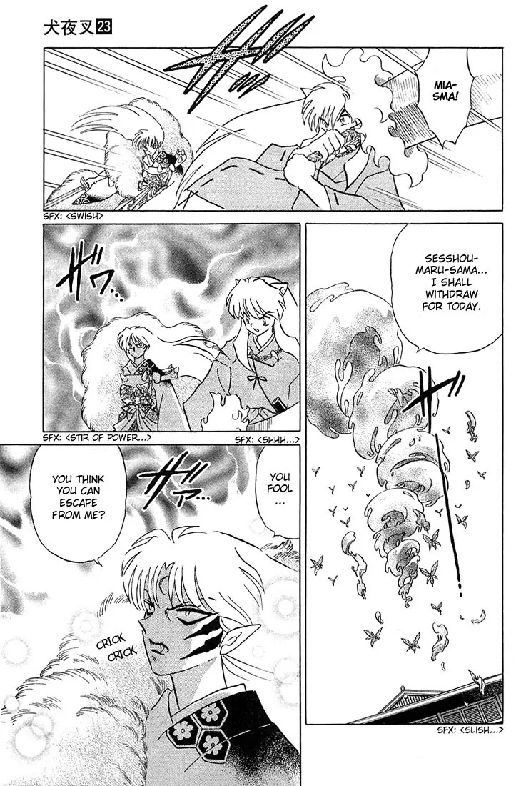 InuYasha Chapter 222 page 5 - Chapter 222: The Suggestion to Kohaku