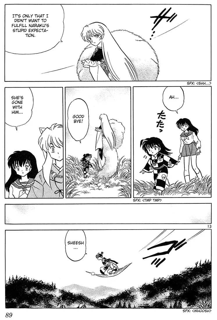 InuYasha Chapter 223 page 13 - Chapter 223: The Abandoned Castle