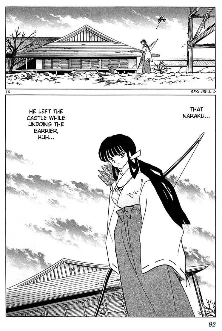 InuYasha Chapter 223 page 16 - Chapter 223: The Abandoned Castle