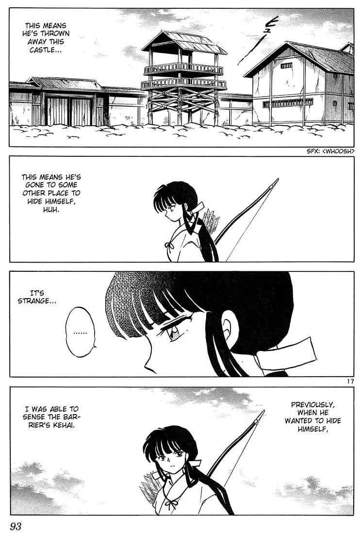 InuYasha Chapter 223 page 17 - Chapter 223: The Abandoned Castle