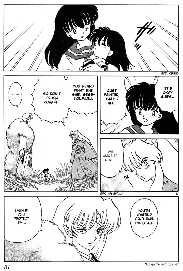 InuYasha Chapter 223 page 5 - Chapter 223: The Abandoned Castle