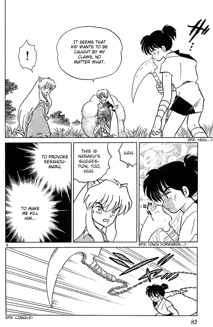 InuYasha Chapter 223 page 6 - Chapter 223: The Abandoned Castle