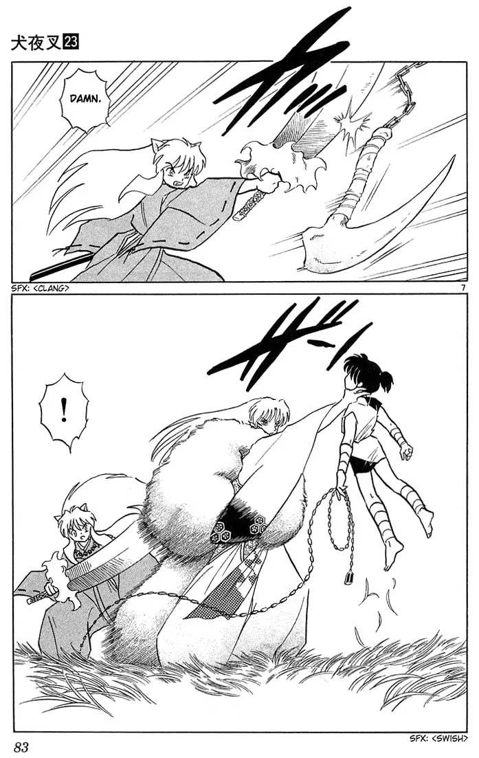 InuYasha Chapter 223 page 7 - Chapter 223: The Abandoned Castle