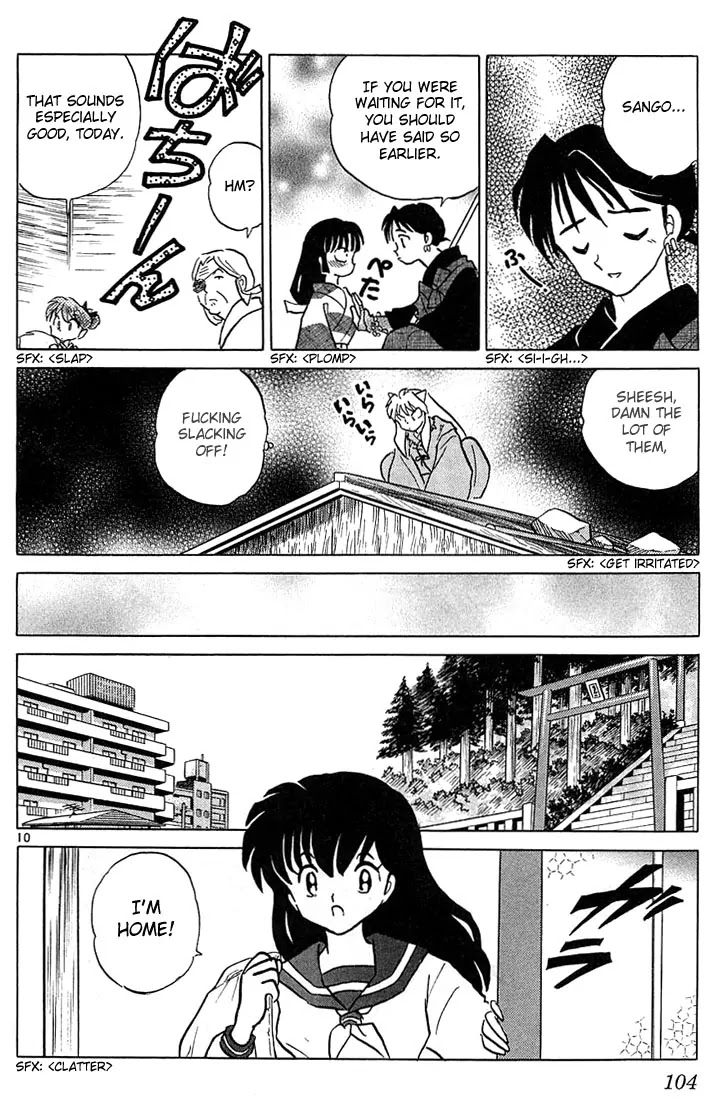 InuYasha Chapter 224 page 10 - Chapter 224: Relaxation