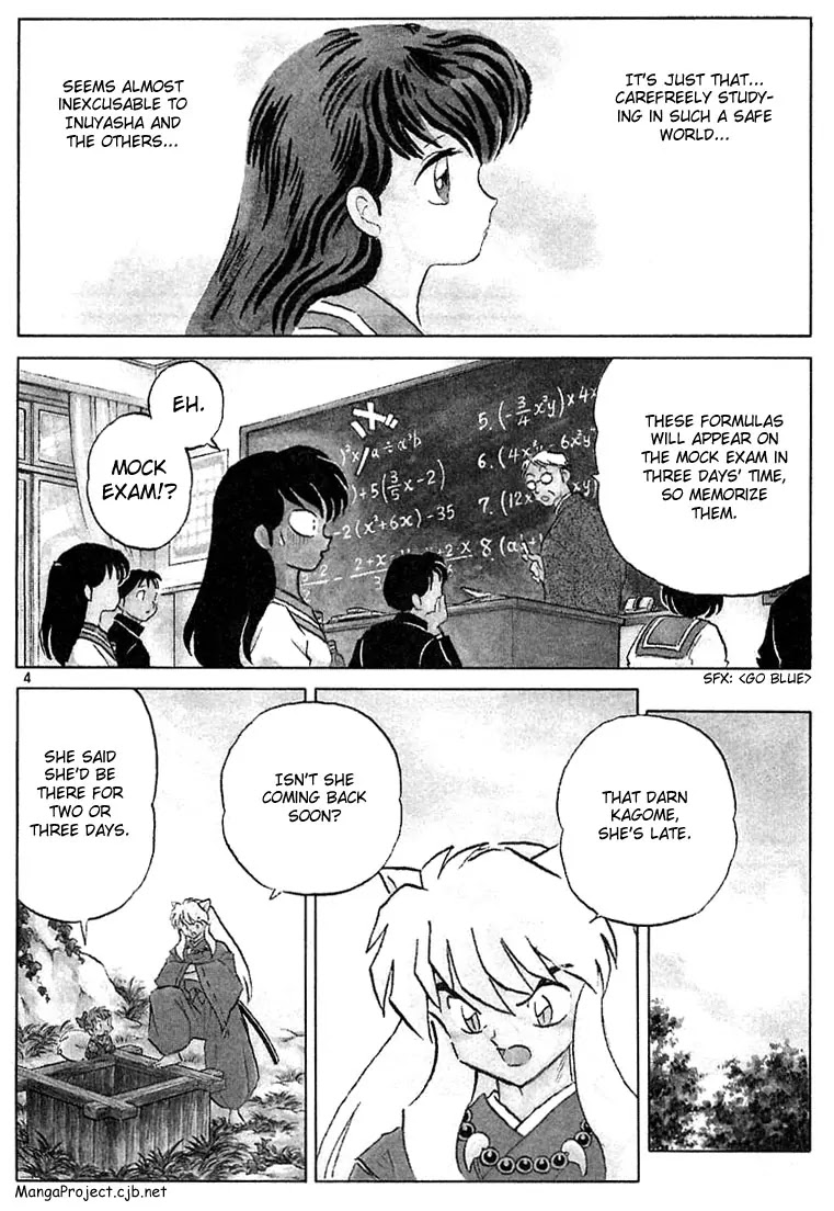 InuYasha Chapter 224 page 4 - Chapter 224: Relaxation