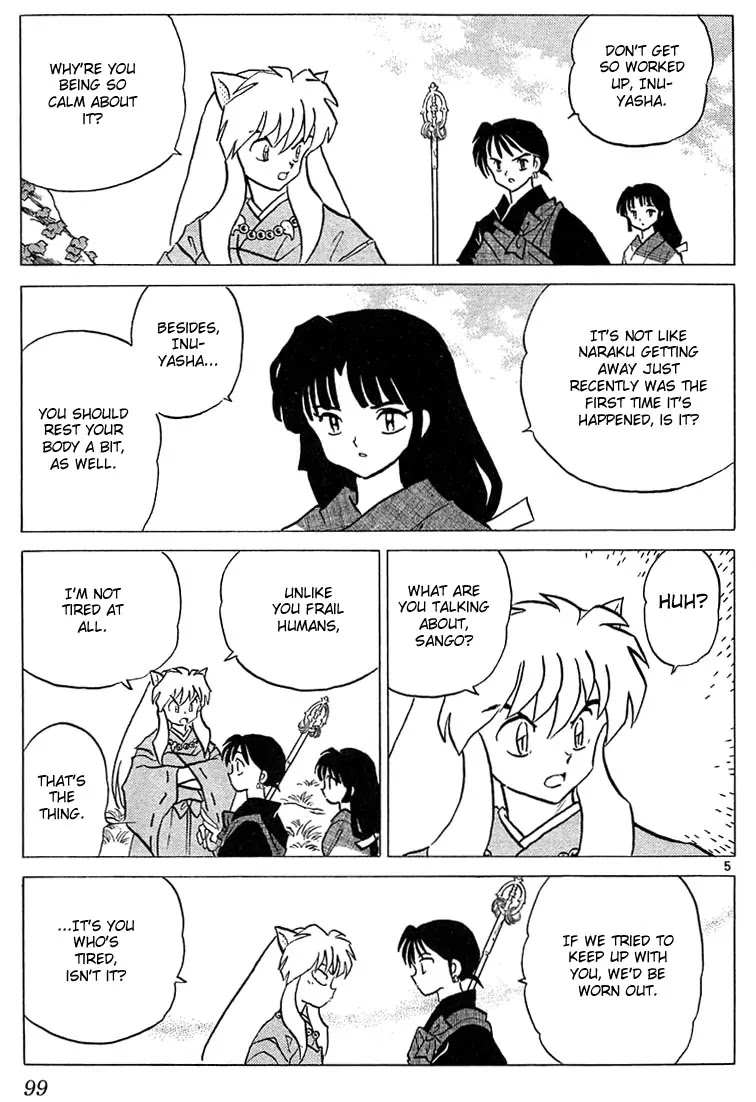 InuYasha Chapter 224 page 5 - Chapter 224: Relaxation