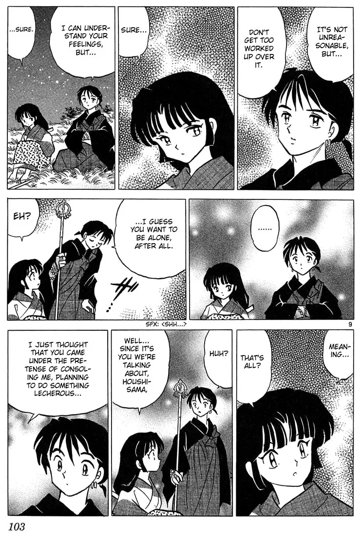 InuYasha Chapter 224 page 9 - Chapter 224: Relaxation