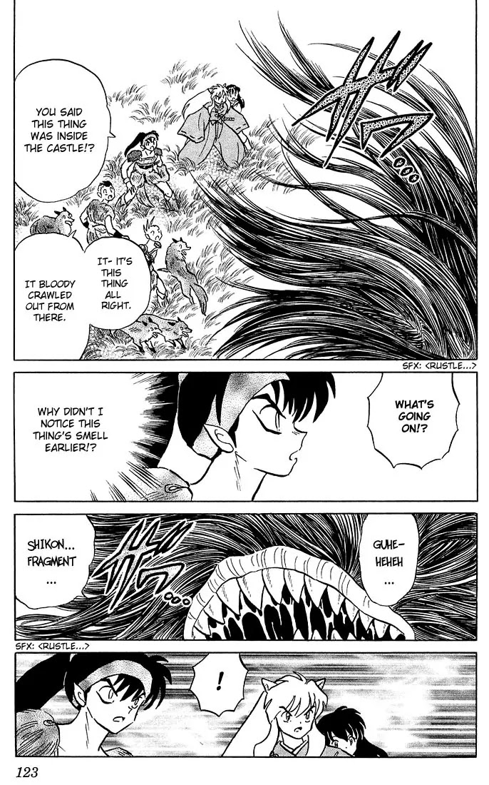 InuYasha Chapter 225 page 11 - Chapter 225: The Monster in the Castle Remains