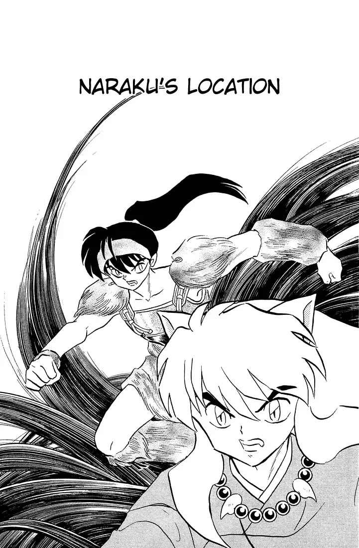 InuYasha Chapter 226 page 1 - Chapter 226: Naraku's Location