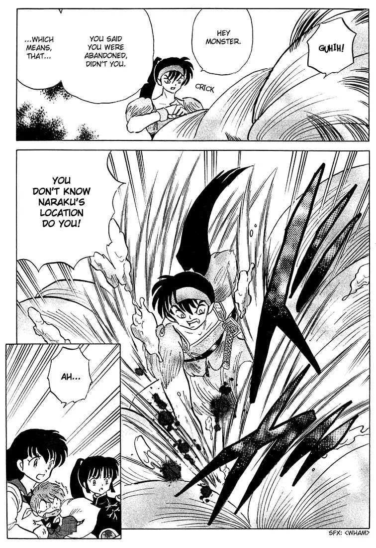 InuYasha Chapter 226 page 17 - Chapter 226: Naraku's Location