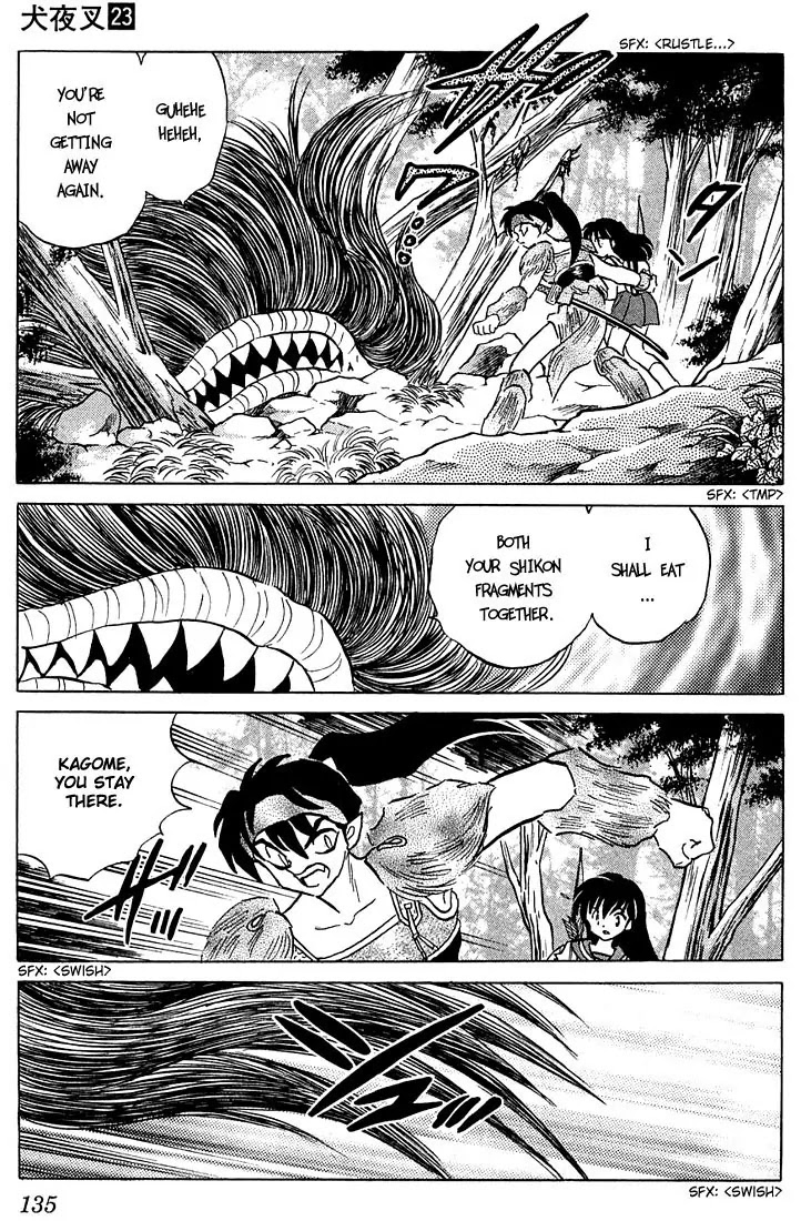 InuYasha Chapter 226 page 5 - Chapter 226: Naraku's Location