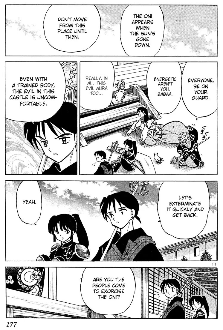 InuYasha Chapter 228 page 11 - Chapter 228: Oni's Head Castle