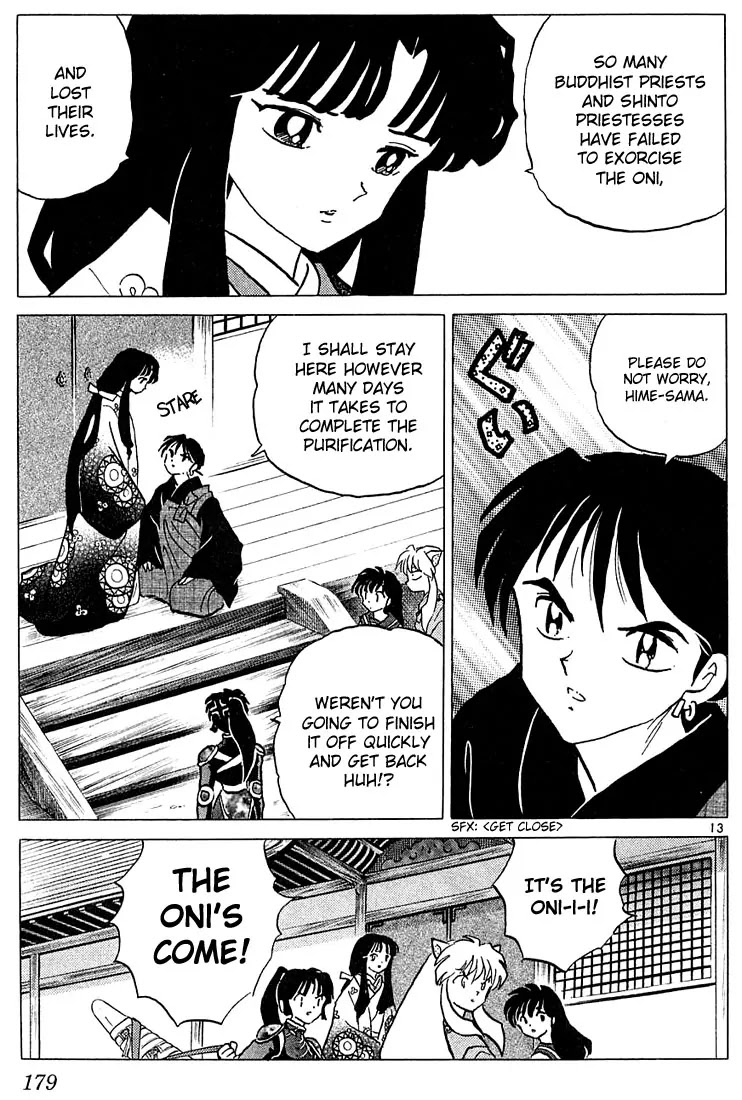 InuYasha Chapter 228 page 13 - Chapter 228: Oni's Head Castle