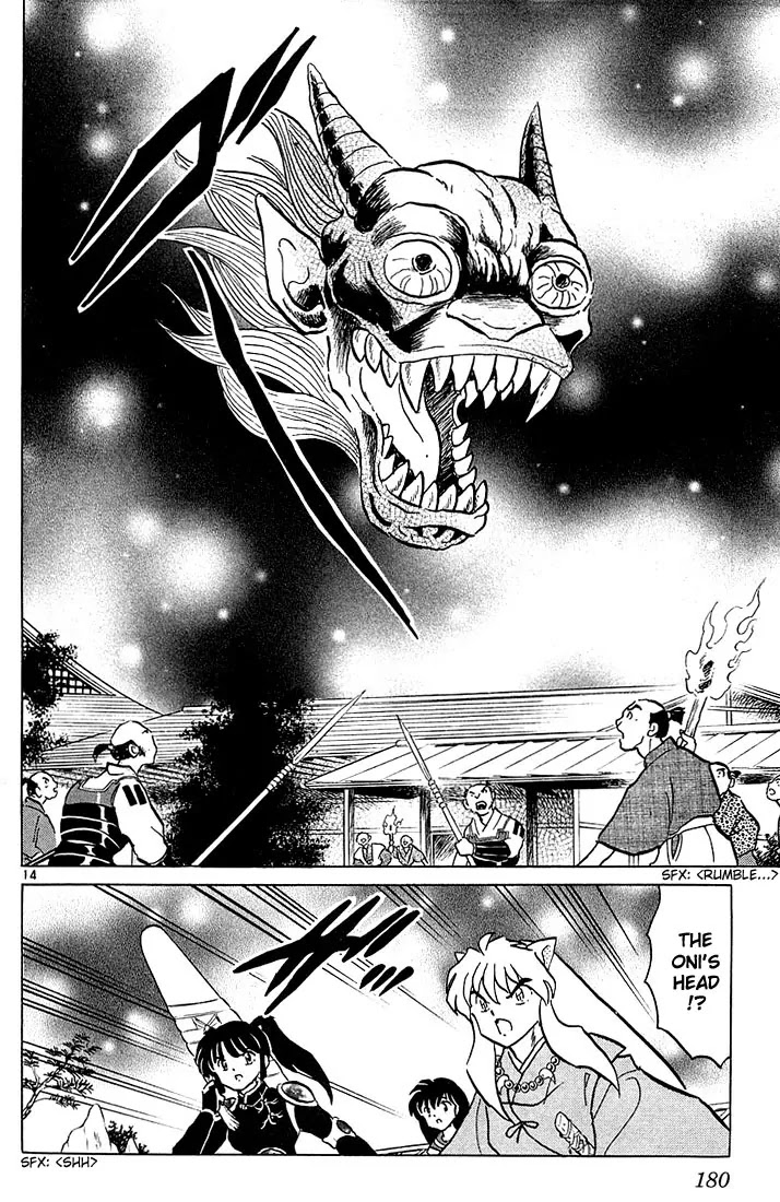 InuYasha Chapter 228 page 14 - Chapter 228: Oni's Head Castle