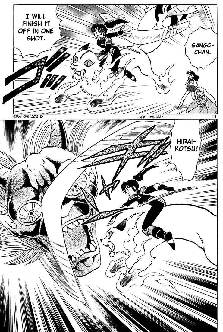 InuYasha Chapter 228 page 15 - Chapter 228: Oni's Head Castle