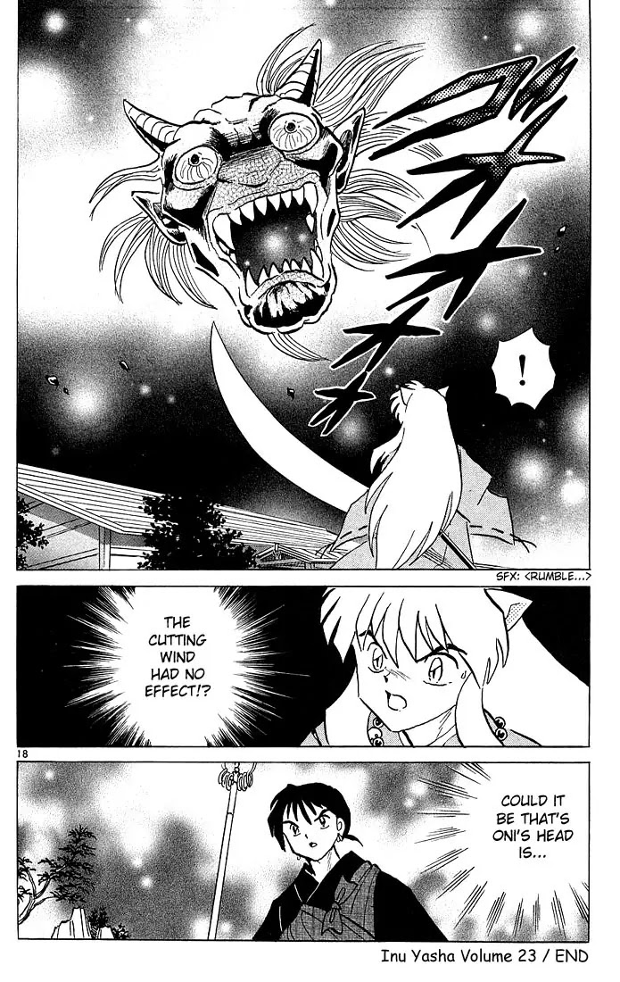 InuYasha Chapter 228 page 18 - Chapter 228: Oni's Head Castle