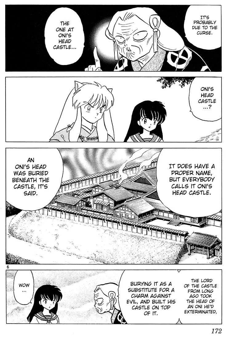 InuYasha Chapter 228 page 6 - Chapter 228: Oni's Head Castle