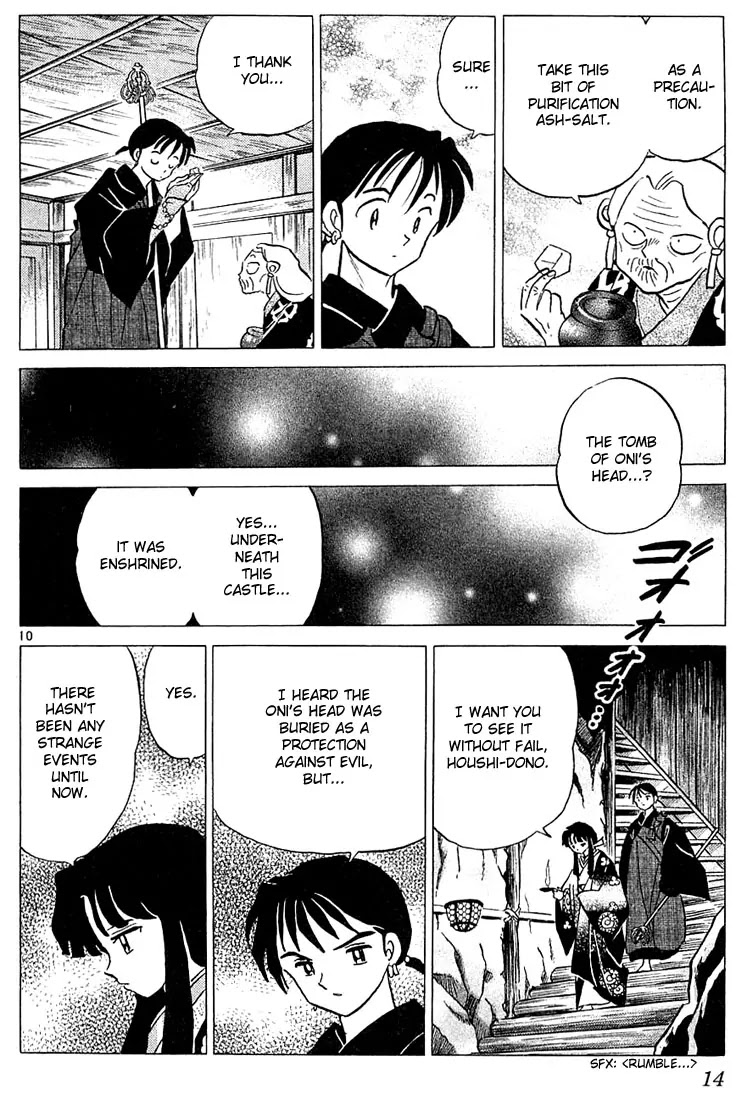 InuYasha Chapter 229 page 12 - Chapter 229: The Tomb of the Oni's