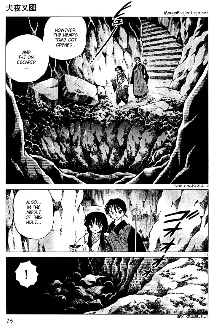 InuYasha Chapter 229 page 13 - Chapter 229: The Tomb of the Oni's