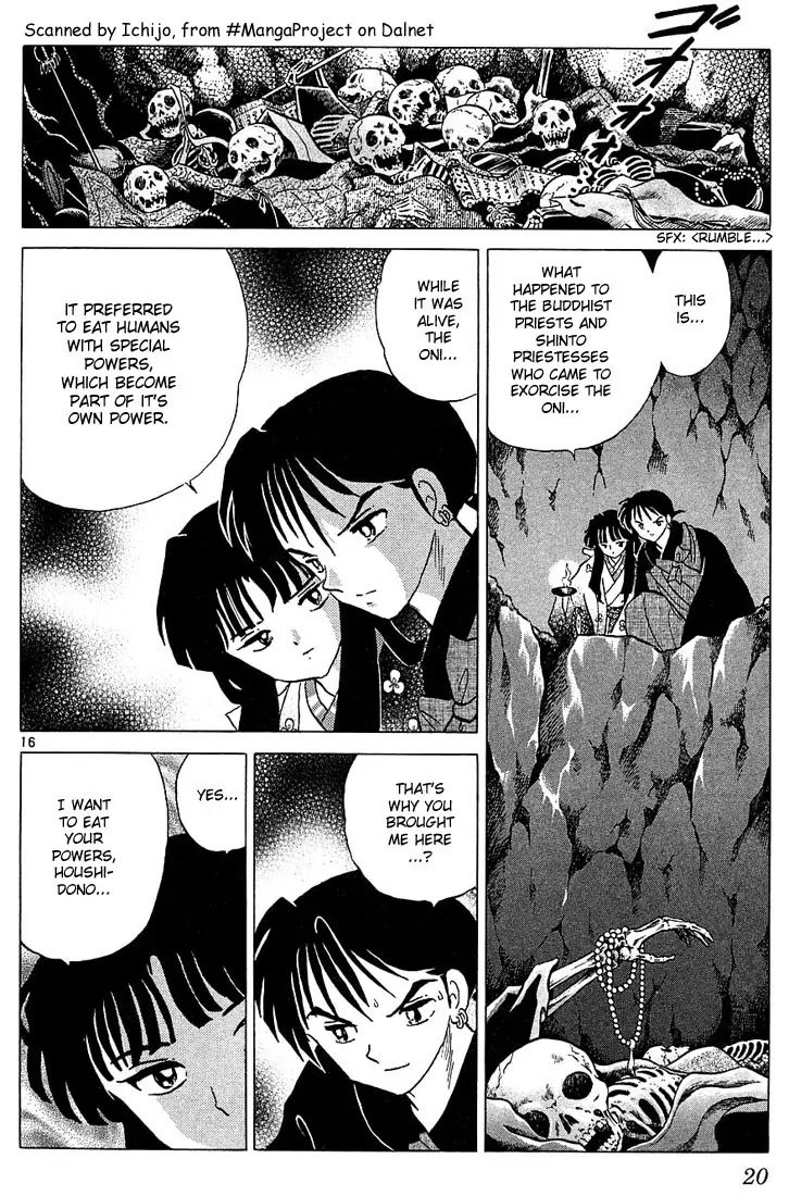 InuYasha Chapter 229 page 18 - Chapter 229: The Tomb of the Oni's