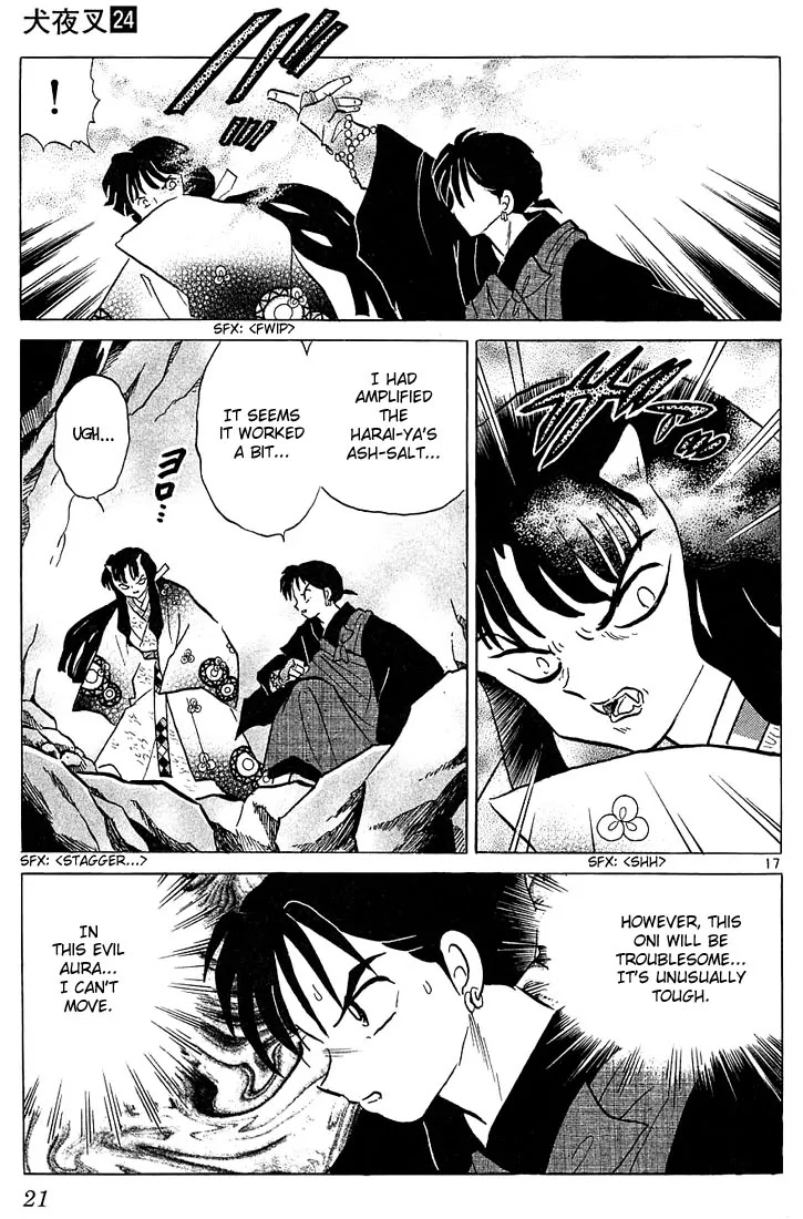 InuYasha Chapter 229 page 19 - Chapter 229: The Tomb of the Oni's