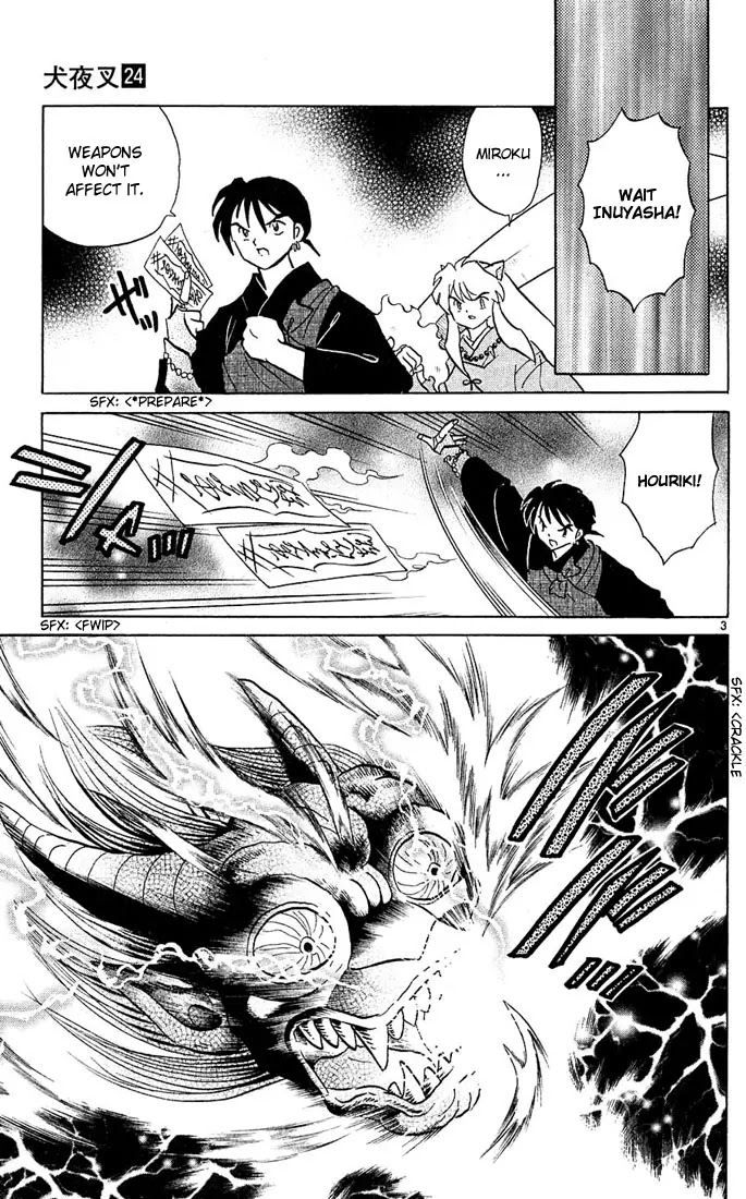InuYasha Chapter 229 page 5 - Chapter 229: The Tomb of the Oni's