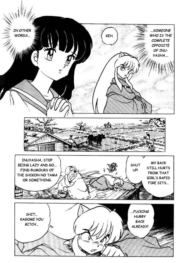 InuYasha Chapter 23 page 16 - Chapter 23: The Adhering Mask