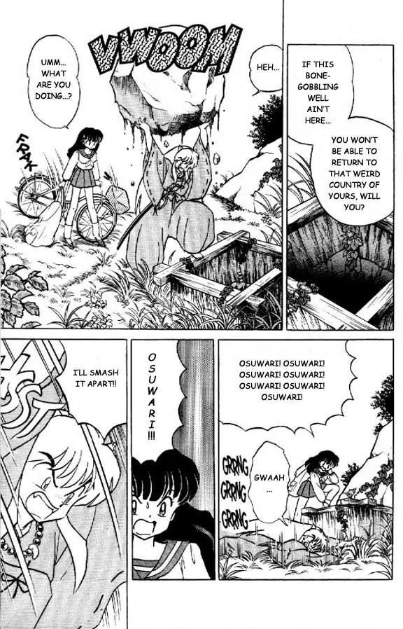 InuYasha Chapter 23 page 4 - Chapter 23: The Adhering Mask