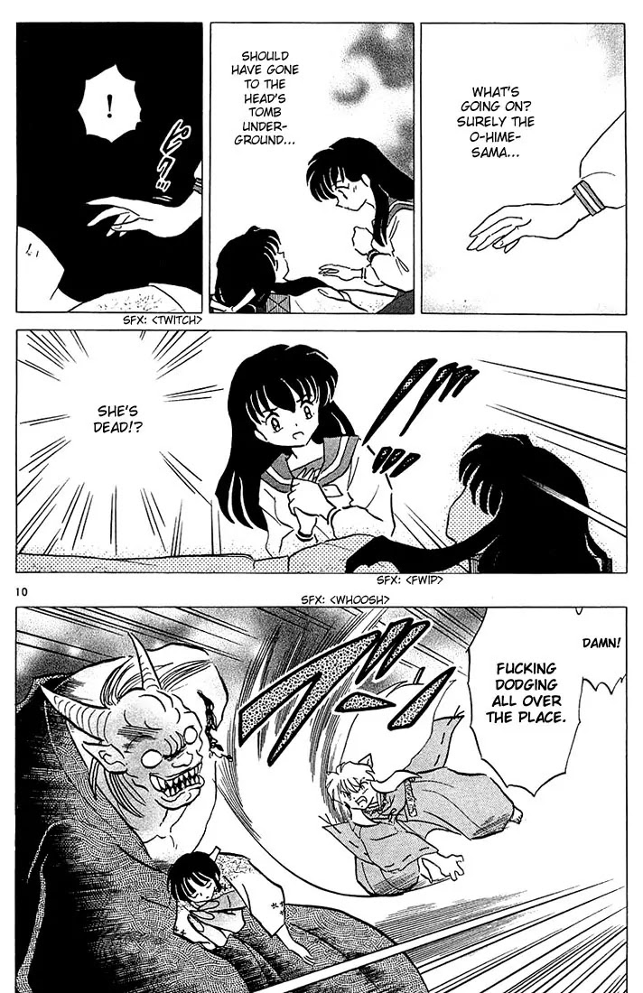 InuYasha Chapter 230 page 10 - Chapter 230: The Lady Template