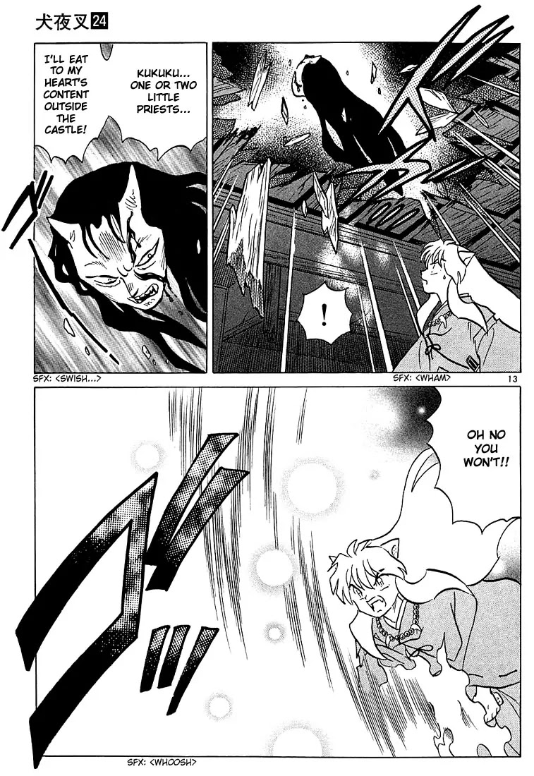 InuYasha Chapter 231 page 13 - Chapter 231: Monstrous Evil