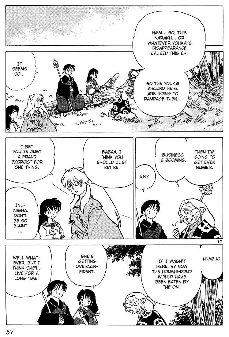 InuYasha Chapter 231 page 17 - Chapter 231: Monstrous Evil