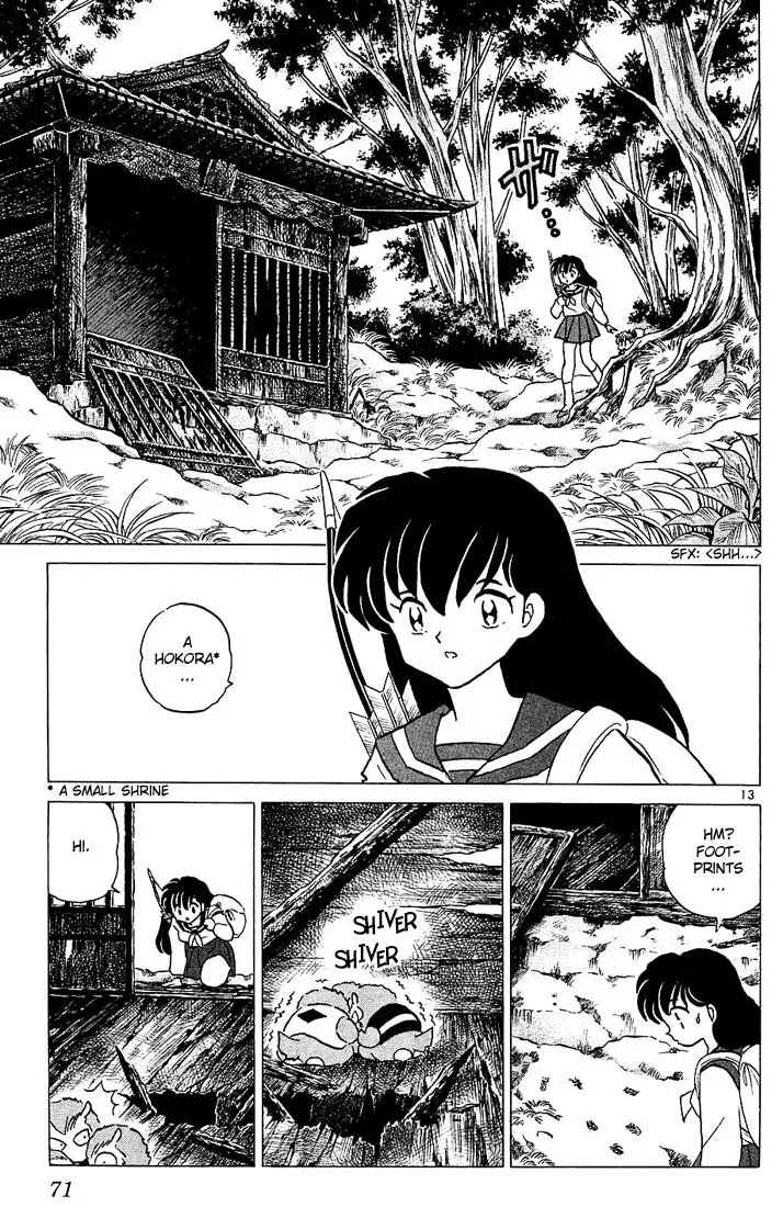 InuYasha Chapter 232 page 13 - Chapter 232: Sarugami-sama