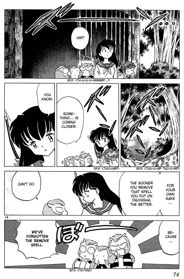 InuYasha Chapter 232 page 16 - Chapter 232: Sarugami-sama