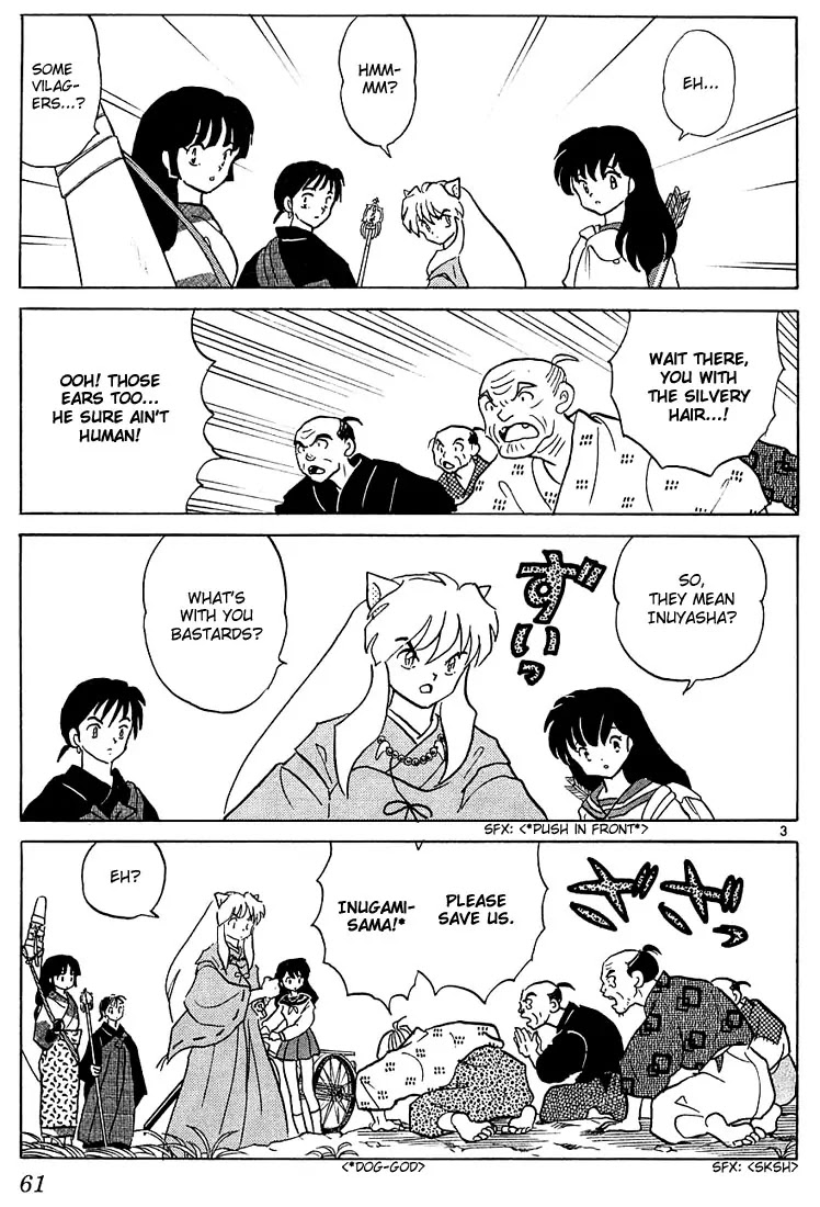 InuYasha Chapter 232 page 3 - Chapter 232: Sarugami-sama