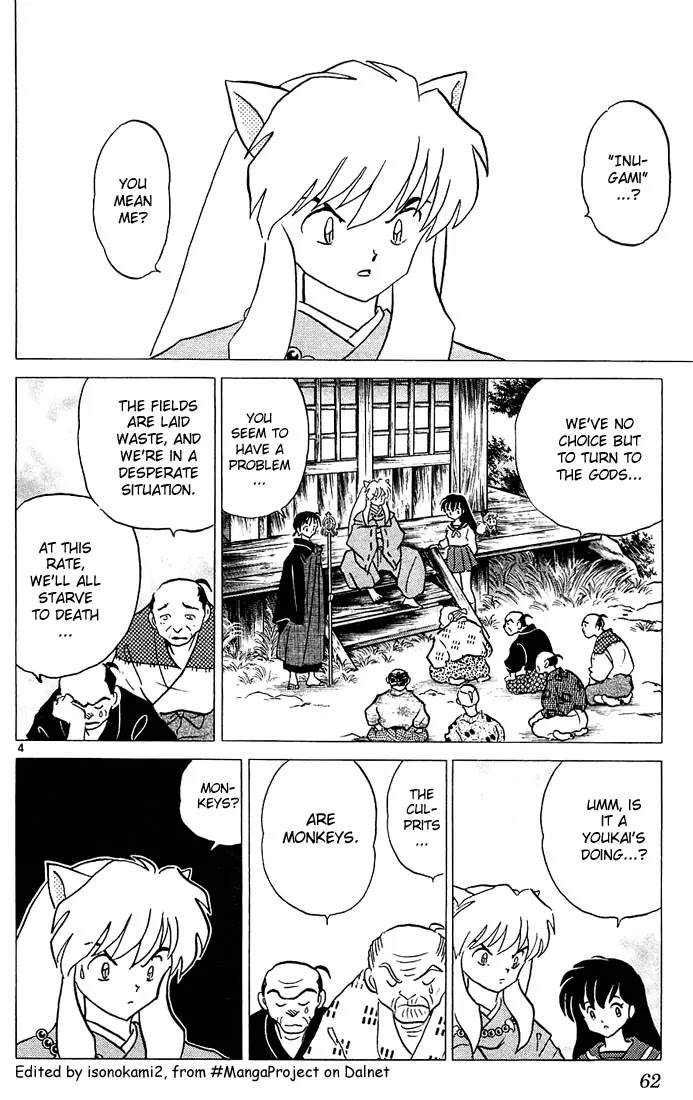 InuYasha Chapter 232 page 4 - Chapter 232: Sarugami-sama
