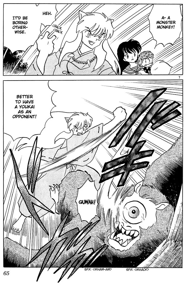 InuYasha Chapter 232 page 7 - Chapter 232: Sarugami-sama