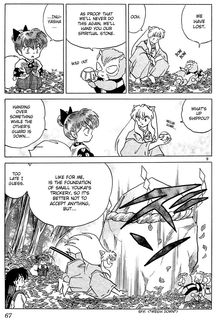 InuYasha Chapter 232 page 9 - Chapter 232: Sarugami-sama