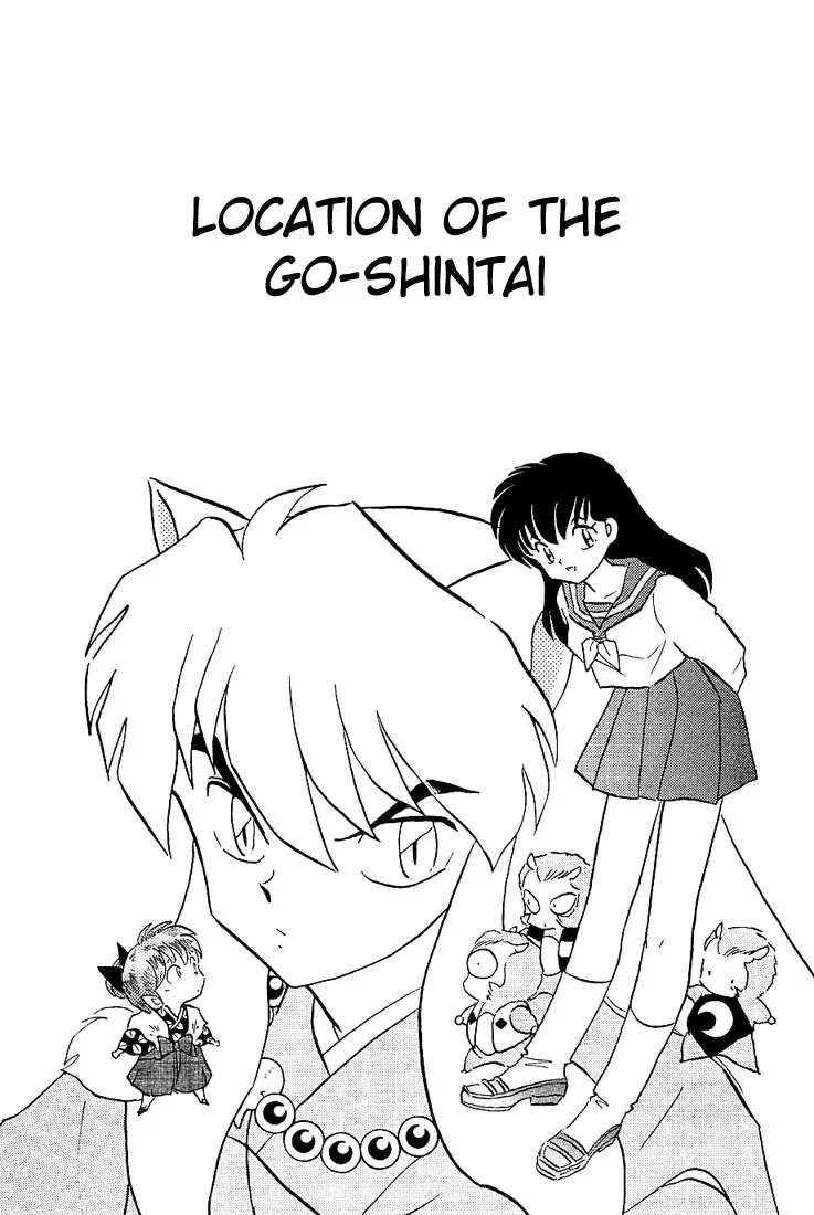 InuYasha Chapter 233 page 1 - Chapter 233: Location of the Go-Shintai