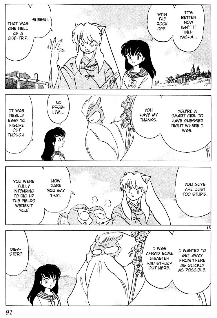InuYasha Chapter 233 page 15 - Chapter 233: Location of the Go-Shintai