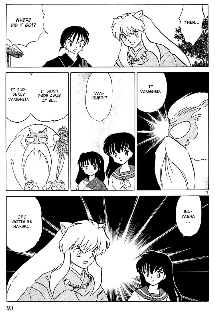InuYasha Chapter 233 page 17 - Chapter 233: Location of the Go-Shintai