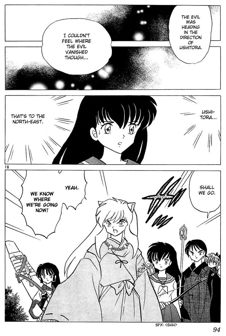 InuYasha Chapter 233 page 18 - Chapter 233: Location of the Go-Shintai