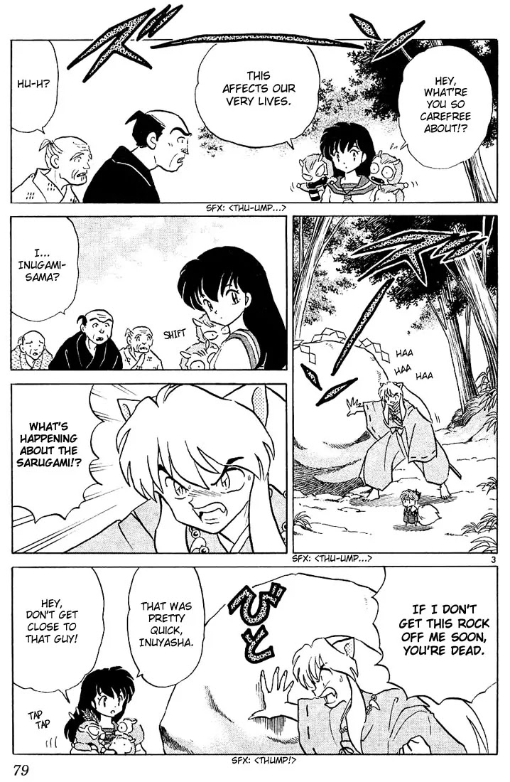 InuYasha Chapter 233 page 3 - Chapter 233: Location of the Go-Shintai