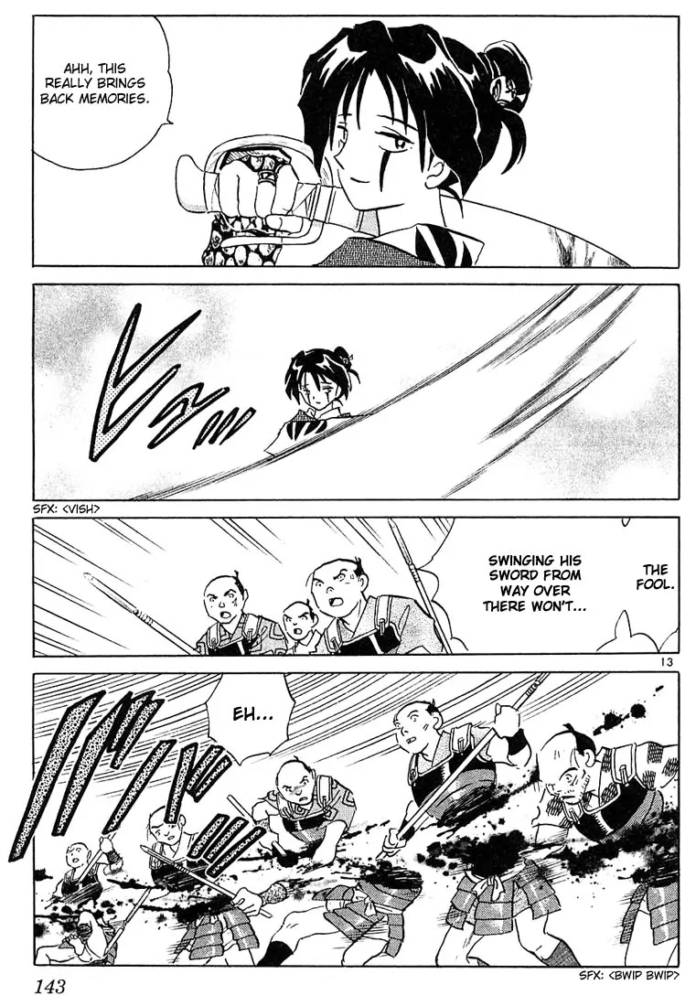 InuYasha Chapter 236 page 13 - Chapter 236: Shichinin-tai