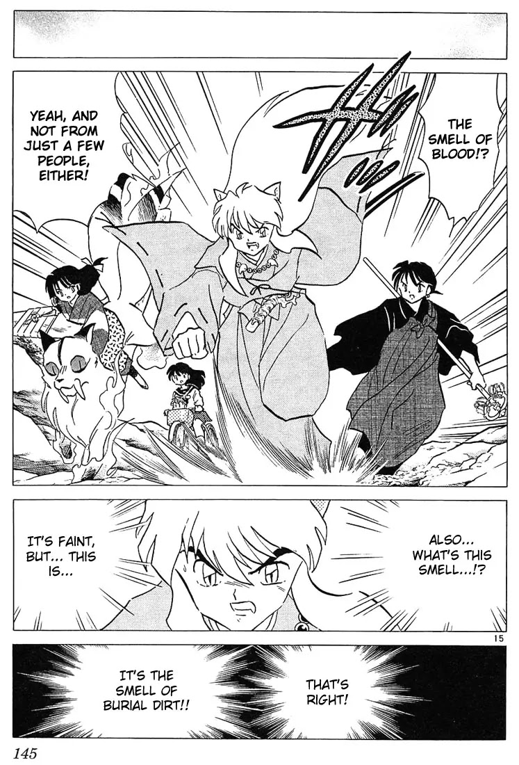 InuYasha Chapter 236 page 15 - Chapter 236: Shichinin-tai