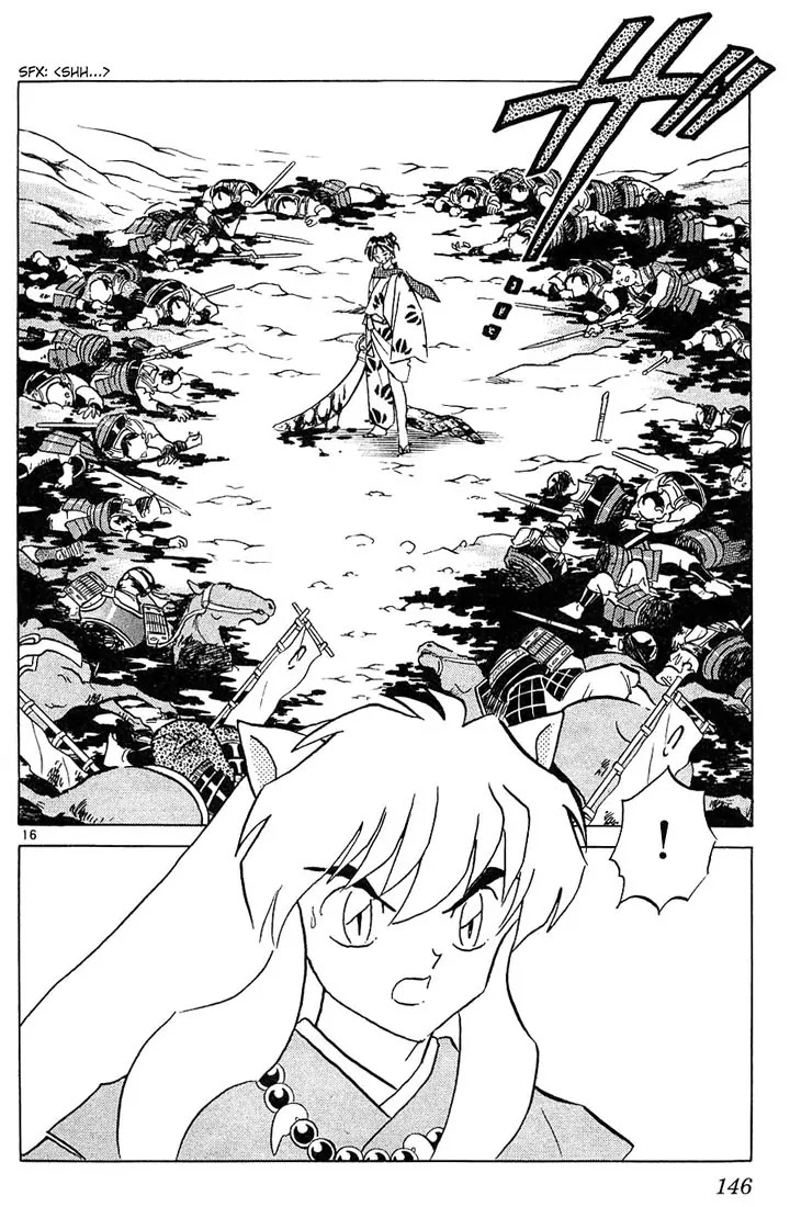 InuYasha Chapter 236 page 16 - Chapter 236: Shichinin-tai