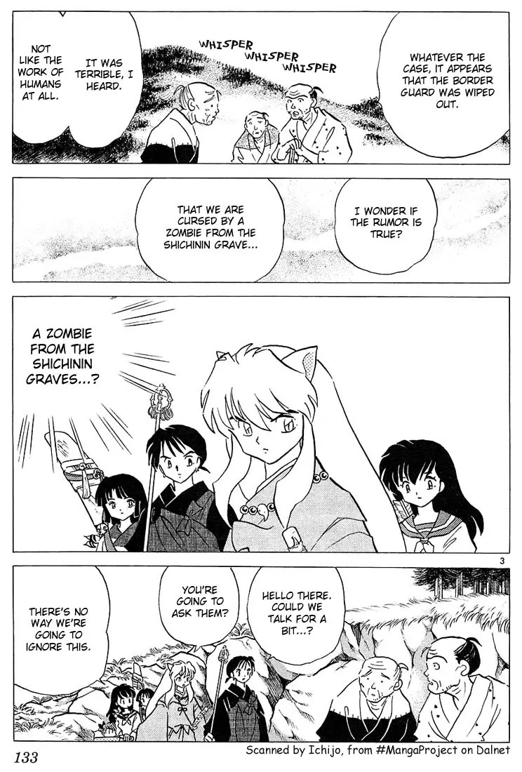 InuYasha Chapter 236 page 3 - Chapter 236: Shichinin-tai